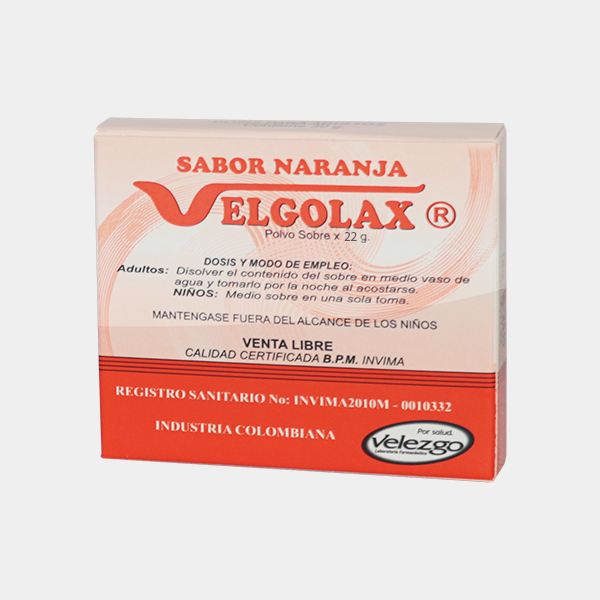 VELGOLAX POLVO - SABOR NARANJA