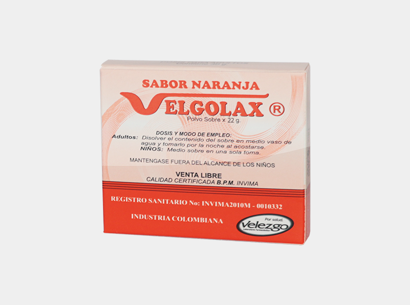 VELGOLAX POLVO – SABOR NARANJA